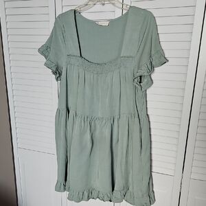 BY TOGETHER SAGE MAYLIE SWING MINI DRESS sz L